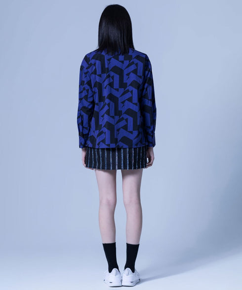Geometric Pop Over Shirt